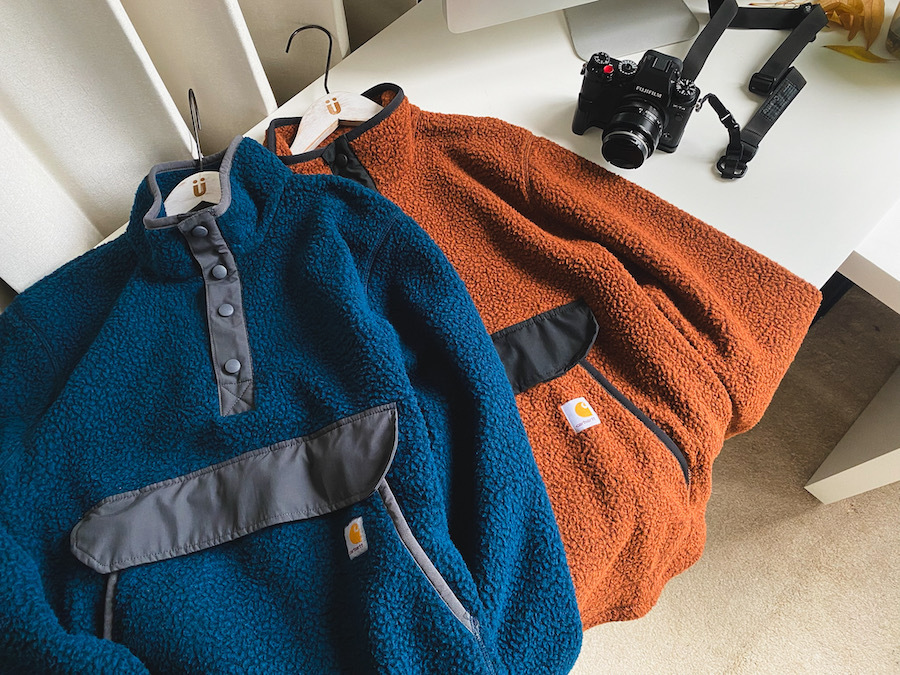 |現貨折扣🔥|CARHARTT Relaxed Fit 羊羔絨 半開扣上衣