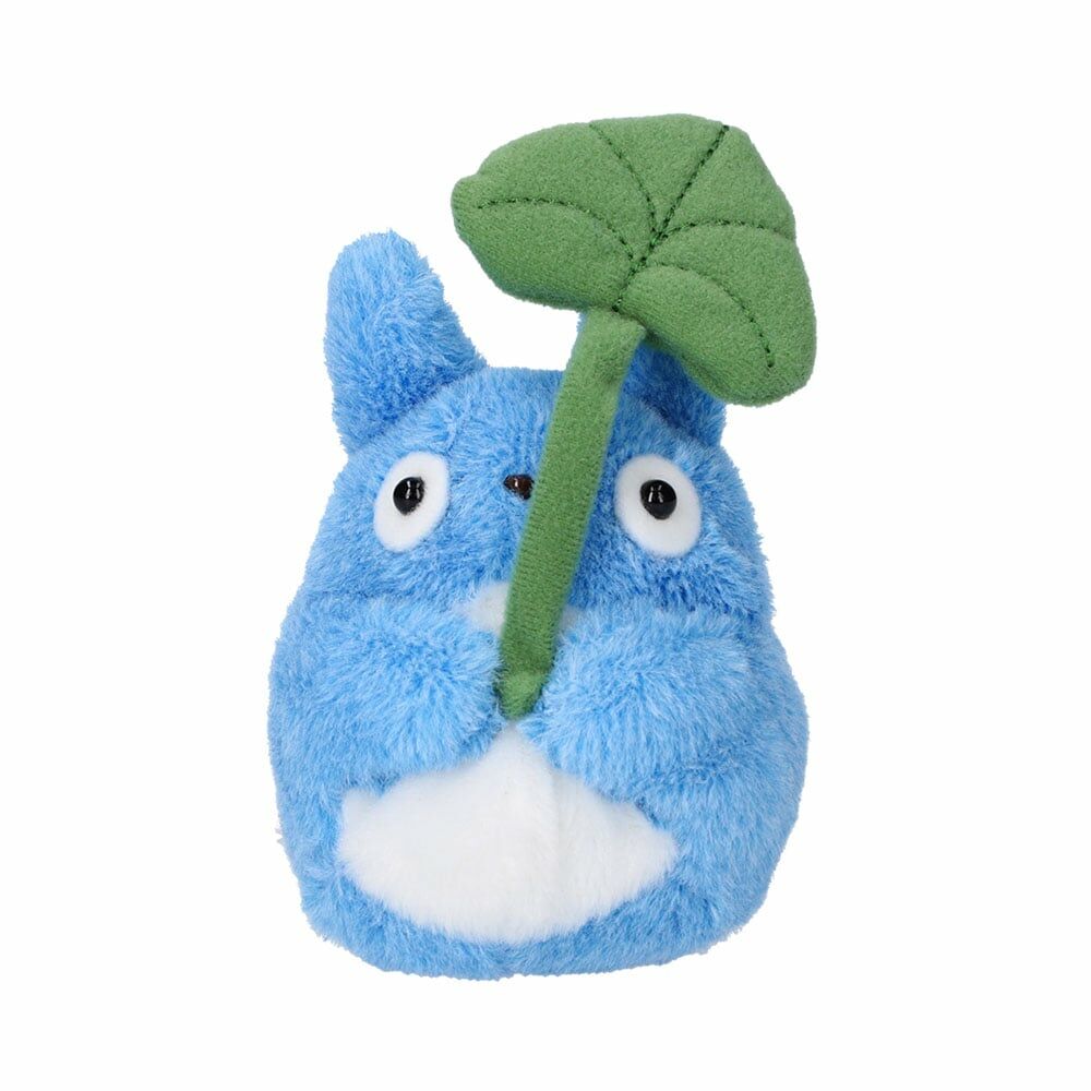 柔軟沙包 中龍貓 手持樹葉