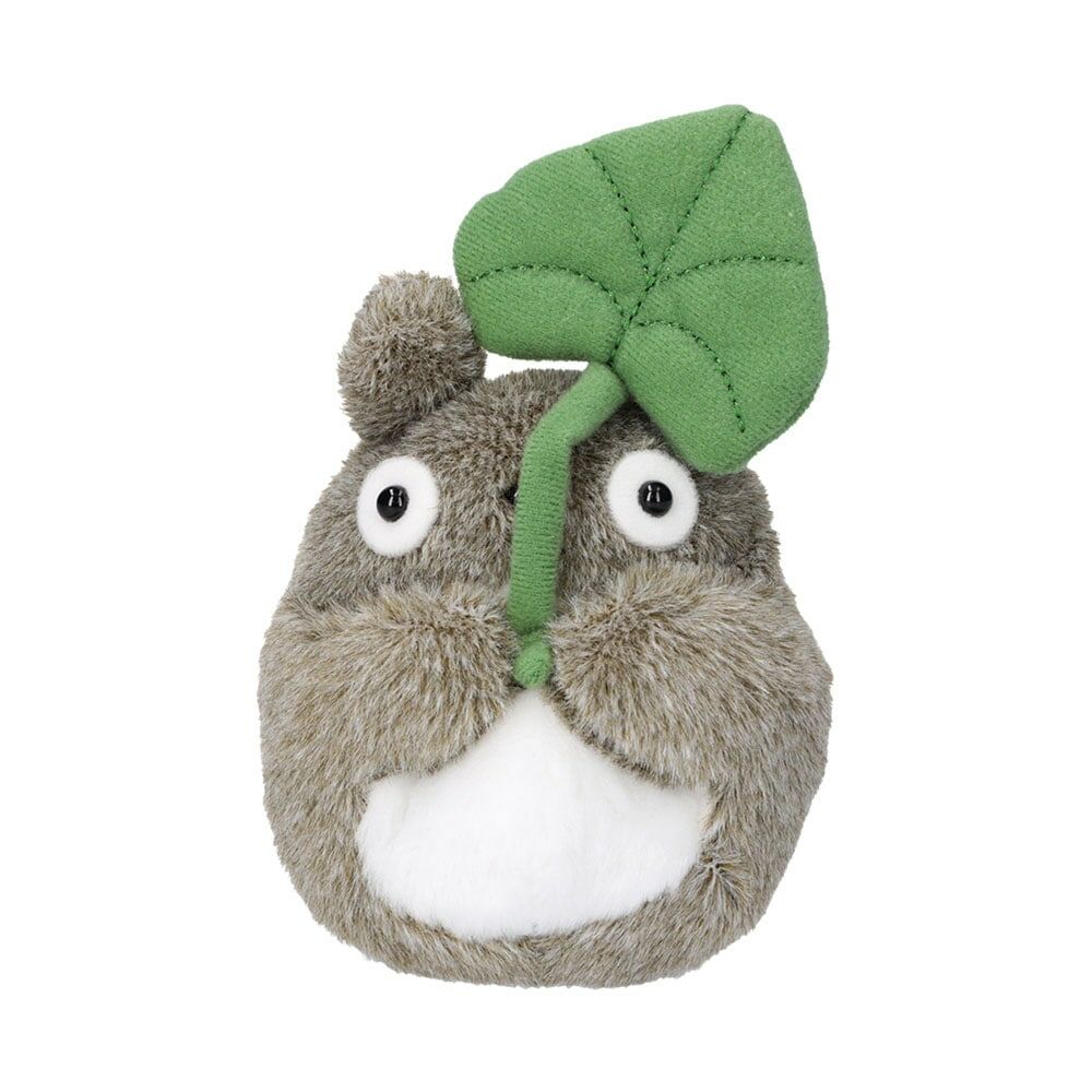 柔軟沙包 大龍貓 手持樹葉