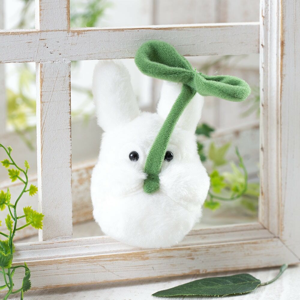 柔軟沙包 小龍貓 手持樹葉