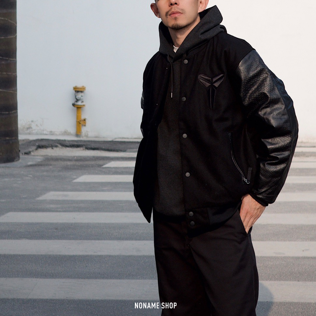 NIKE DESTROYER JACKET 曼巴精神 KOBE 皮革 外套 黑色 (男款)