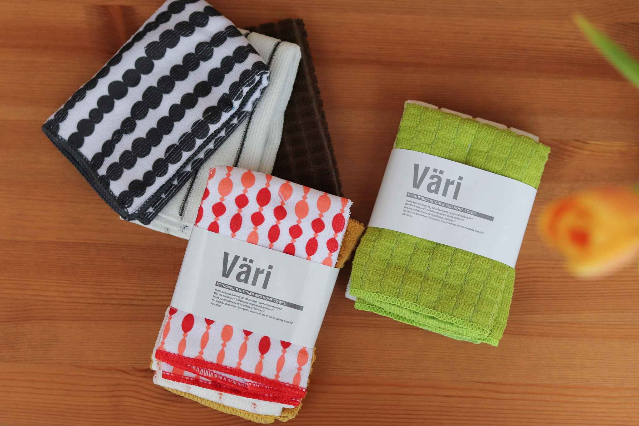 SPICE of life Vari 北歐風 超極細繊維抹布 三入組