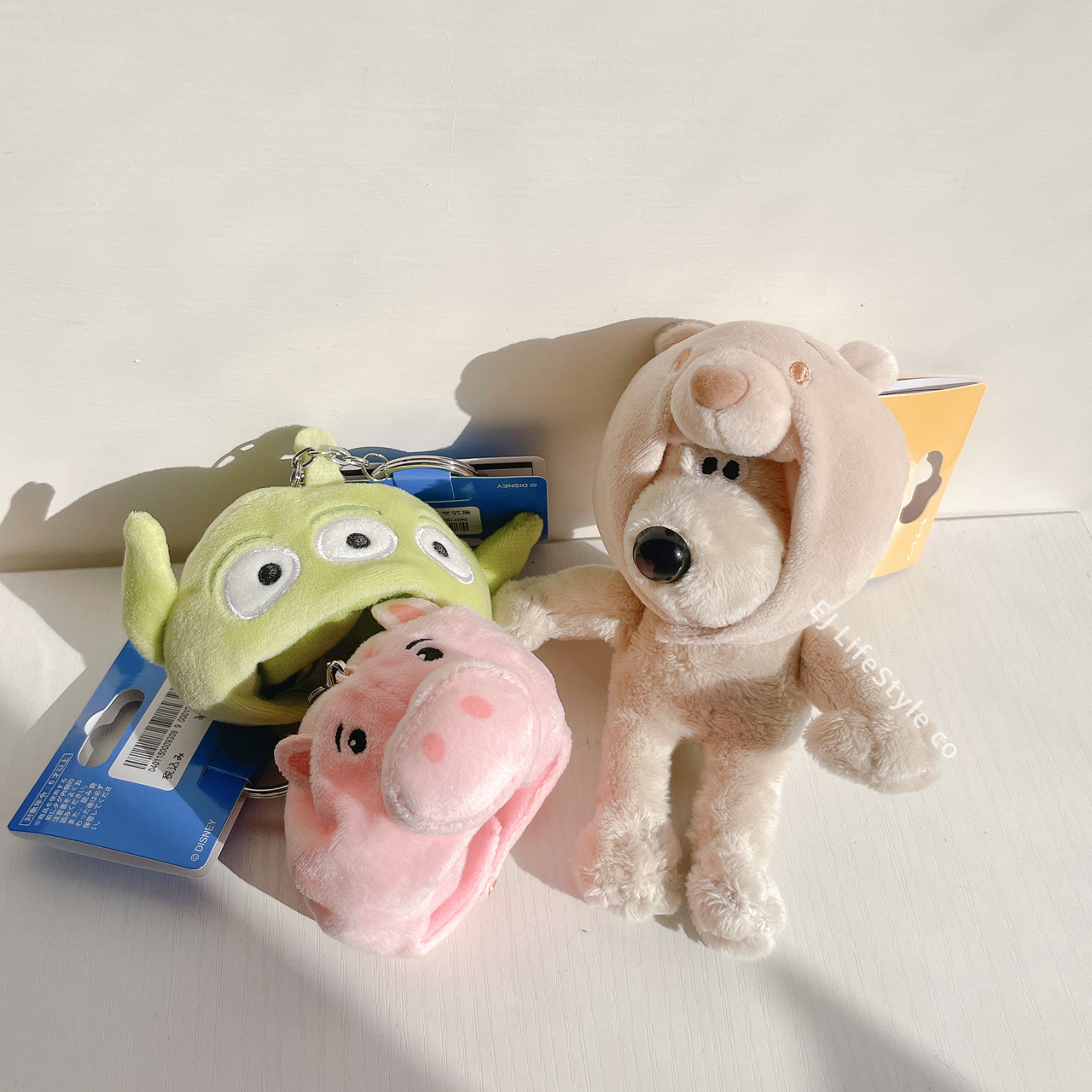 🇯🇵 迪士尼 DISNEY 小熊維尼 噗噗 吊飾 鑰匙圈 頭套 玩具總動員 三眼怪 火腿豬 / 現貨