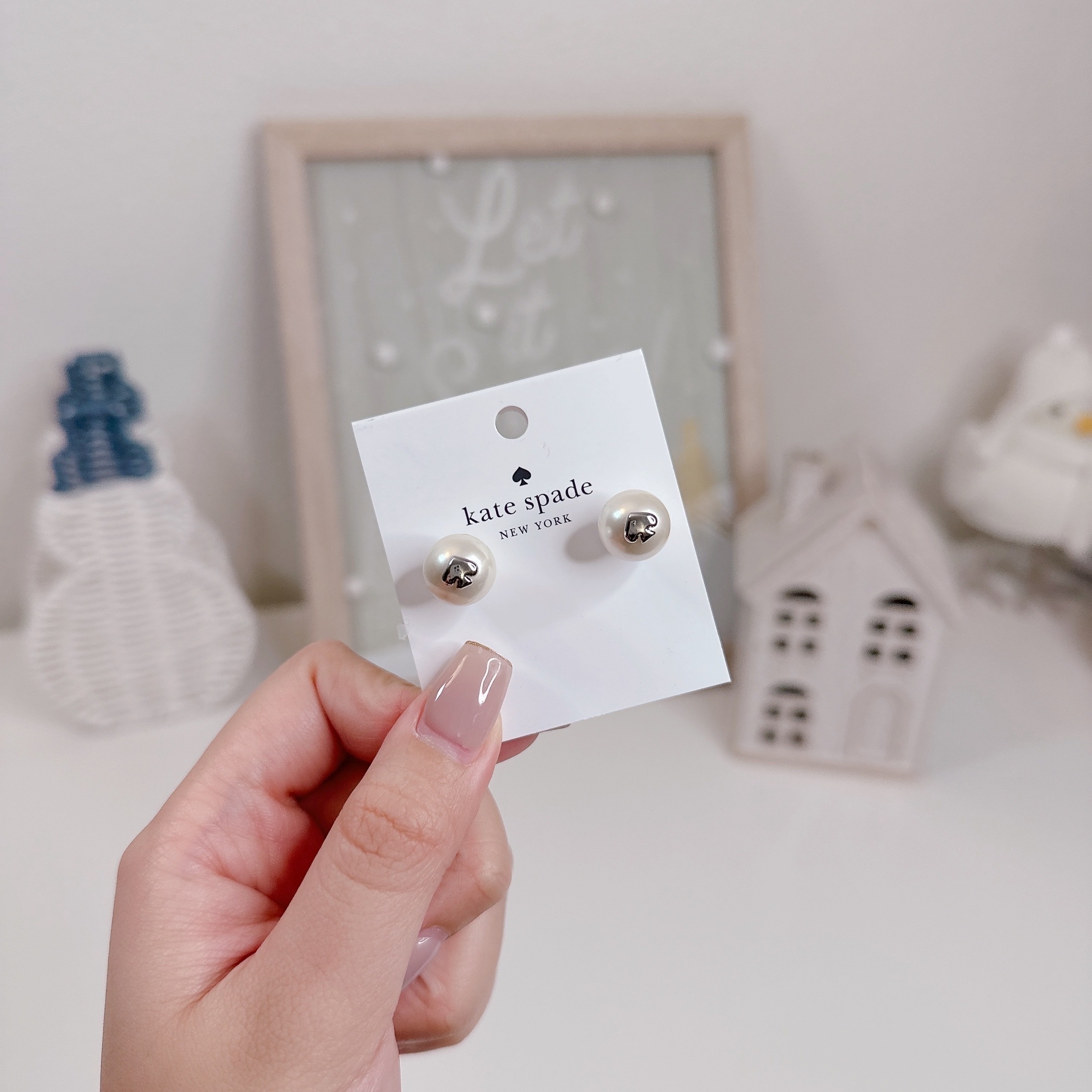 ［美國現貨］Kate Spade Pearl Earrings