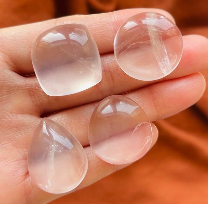 [原石] 粉晶 水晶蛋面