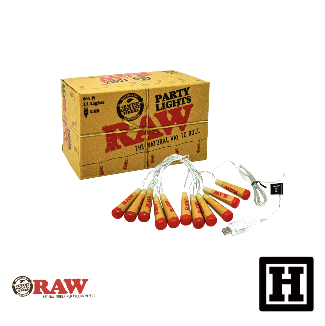 RAW Party String Light 派對燈飾組