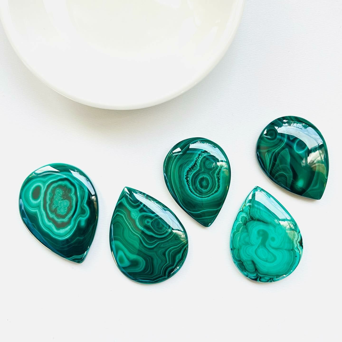 [原石] 孔雀石 水晶墜面