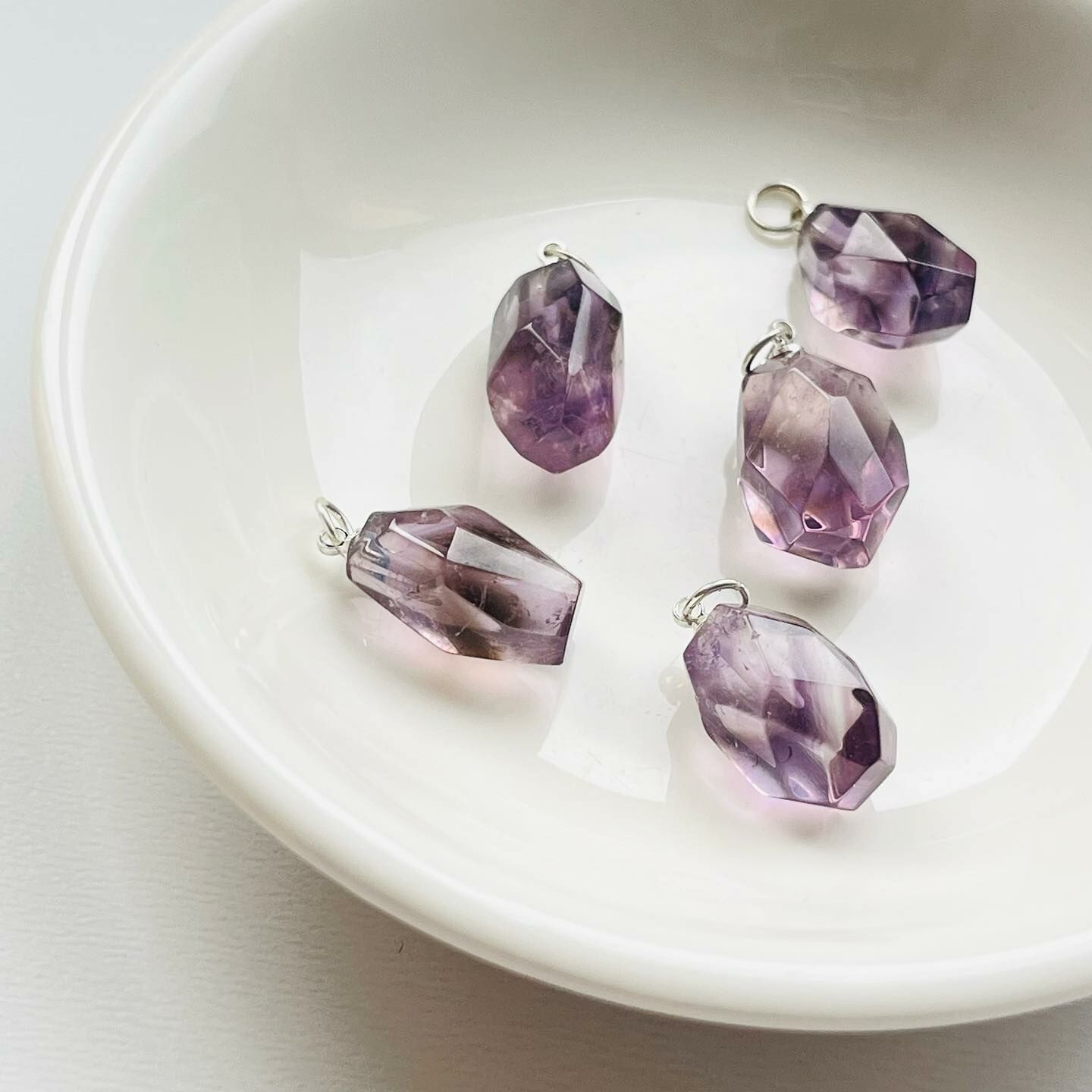 [原石] 巴西紫水晶 水晶項鍊吊墜