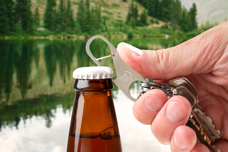 NITEIZE Z-Rack 鑰匙圈開瓶器 附迷你快拆扣3個