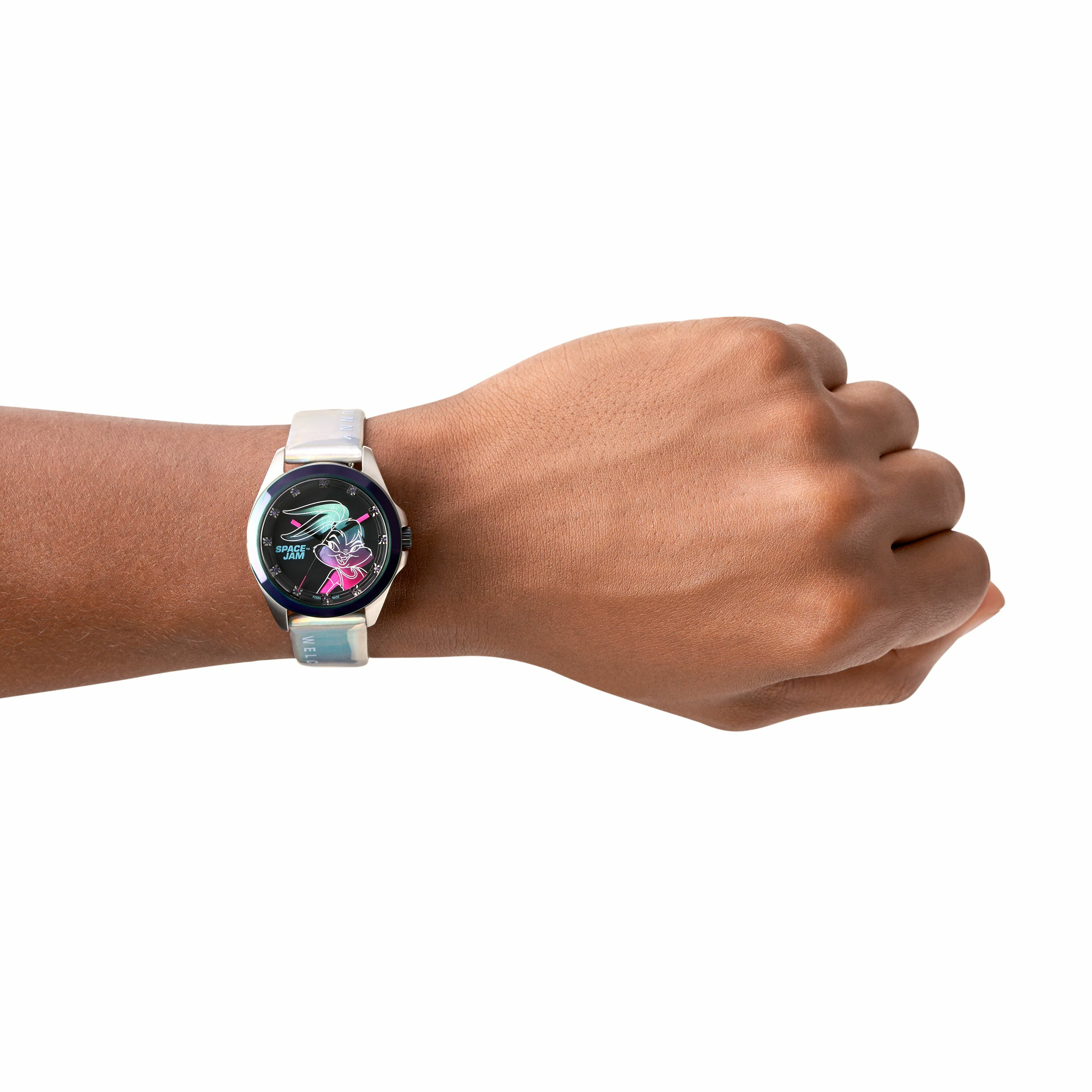 Space Jam 怪物奇兵 Lola 限量套錶組 白色矽膠錶帶 36MM LE1127SET