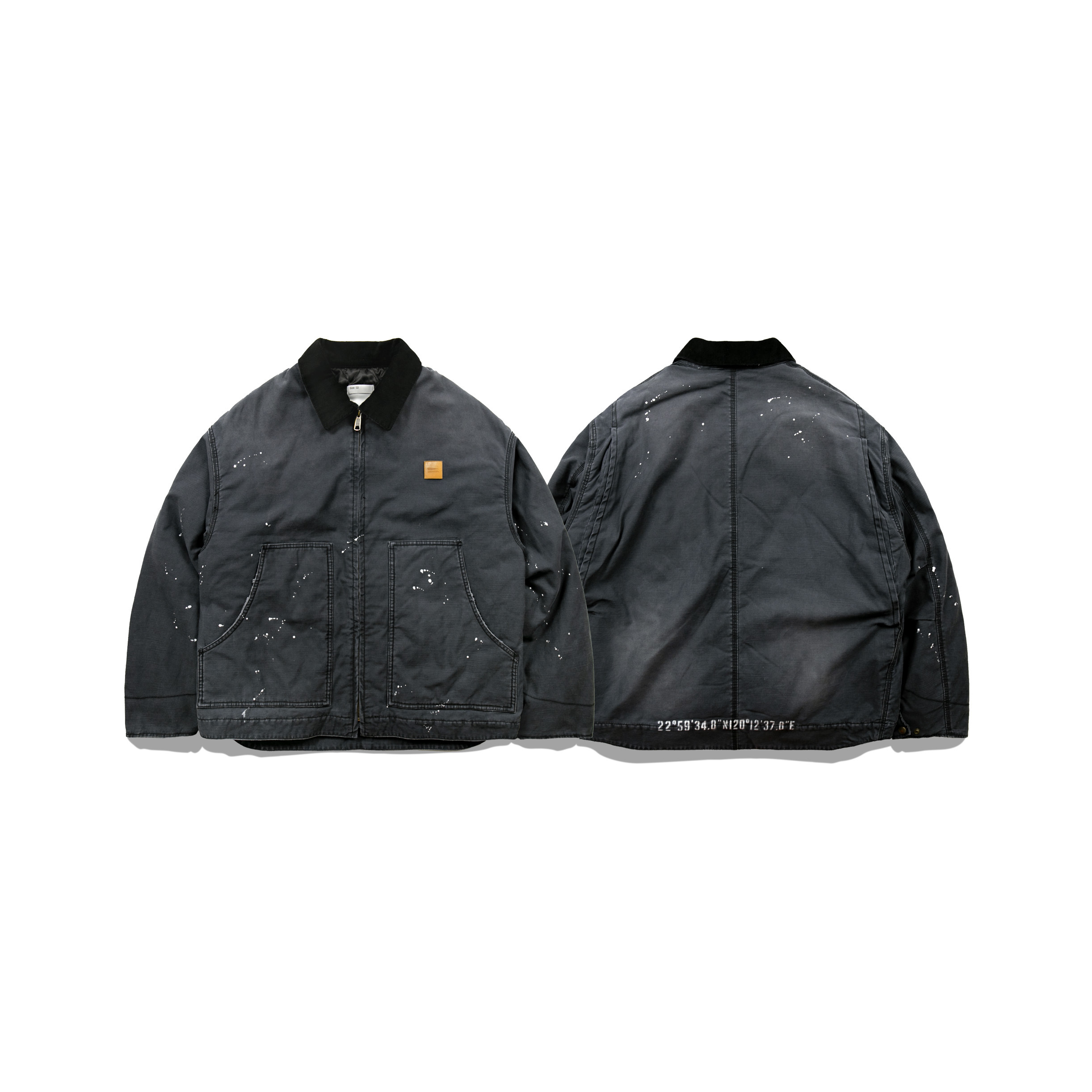 ORDINARY 潑漆底特律夾克