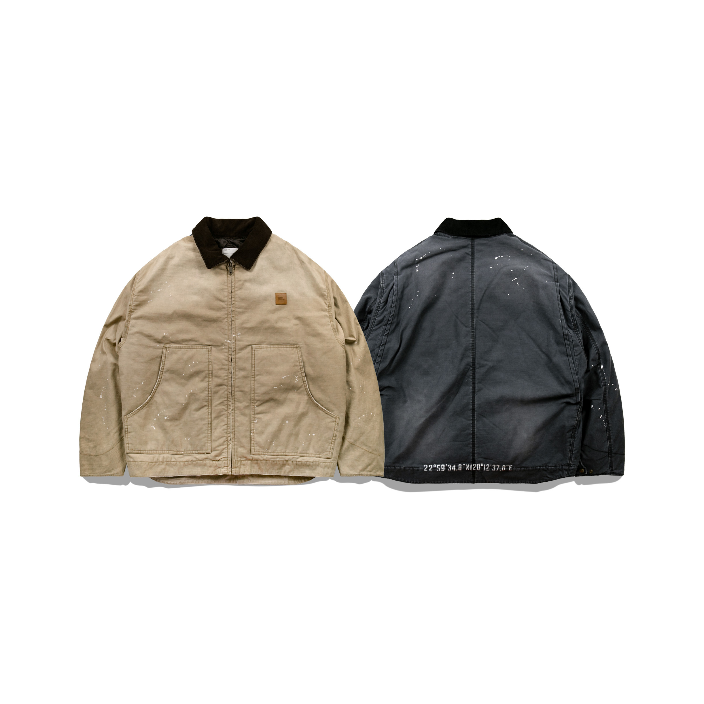 ORDINARY 潑漆底特律夾克