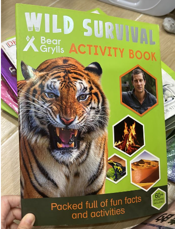 CS Wild Survival Activity book