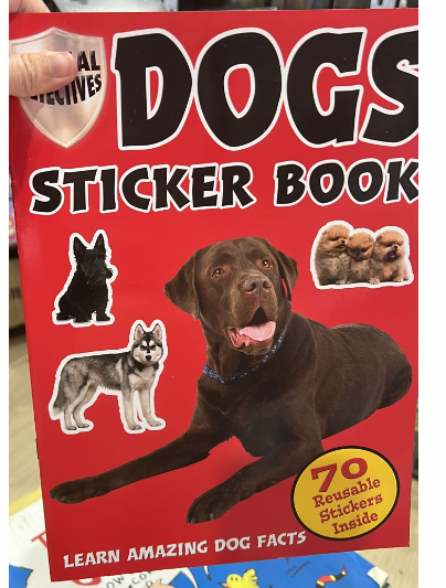 CS Dogs Sticker book
