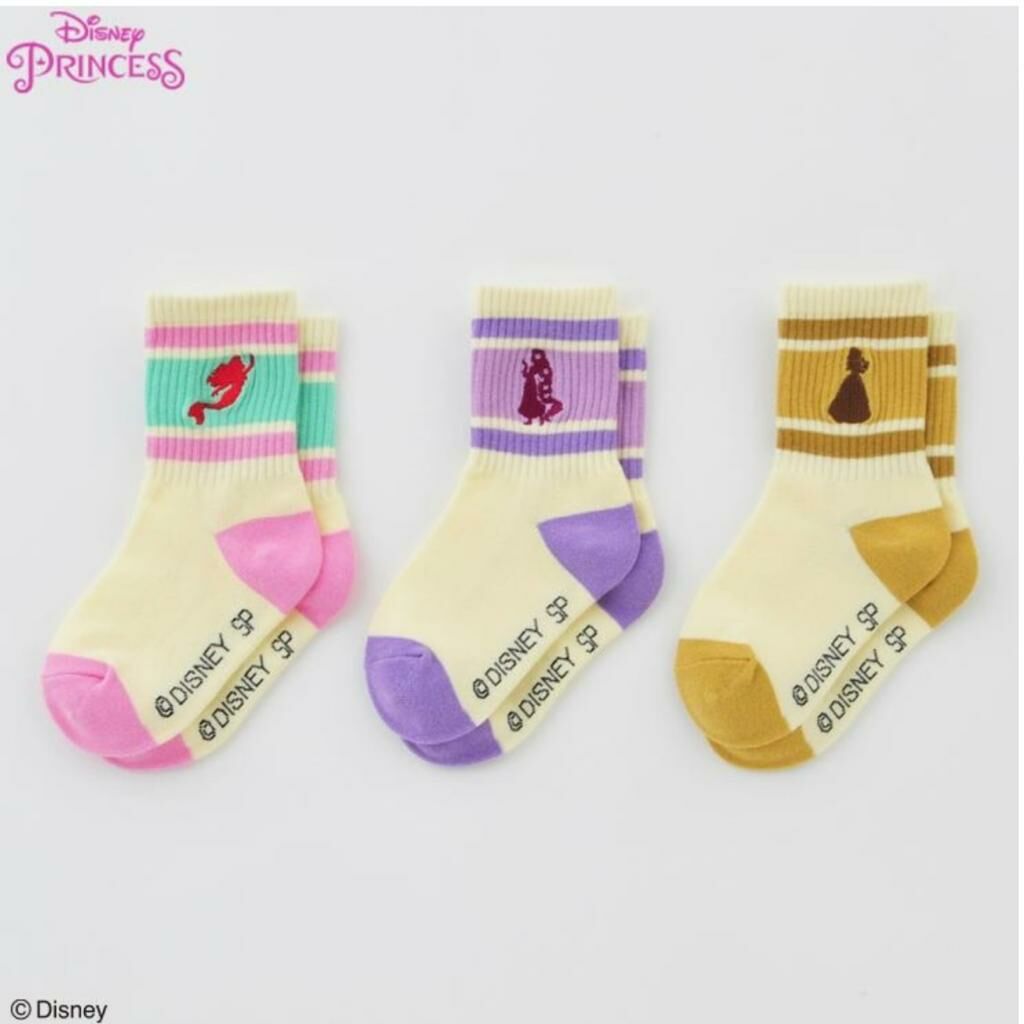 (現貨) 🇯🇵100%日本直送 Disney 襪仔set (15-20cm, 1set 3pair)