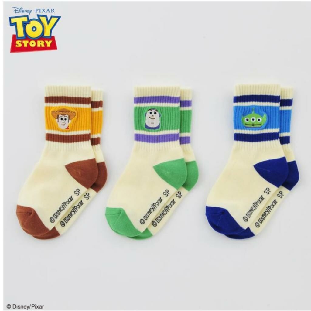 (現貨) 🇯🇵100%日本直送 Disney 襪仔set (15-20cm, 1set 3pair)