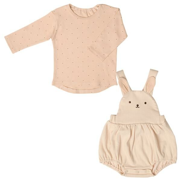 (現貨) 🇯🇵100%日本直送 兔仔Rabbit Top+ Bodysuit set (70/80)