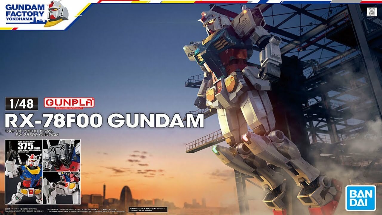 [GUNDAM FACTORY YOKOHAMA] 1/48 GUNDAM YOKOHAMA RX-78 F-00