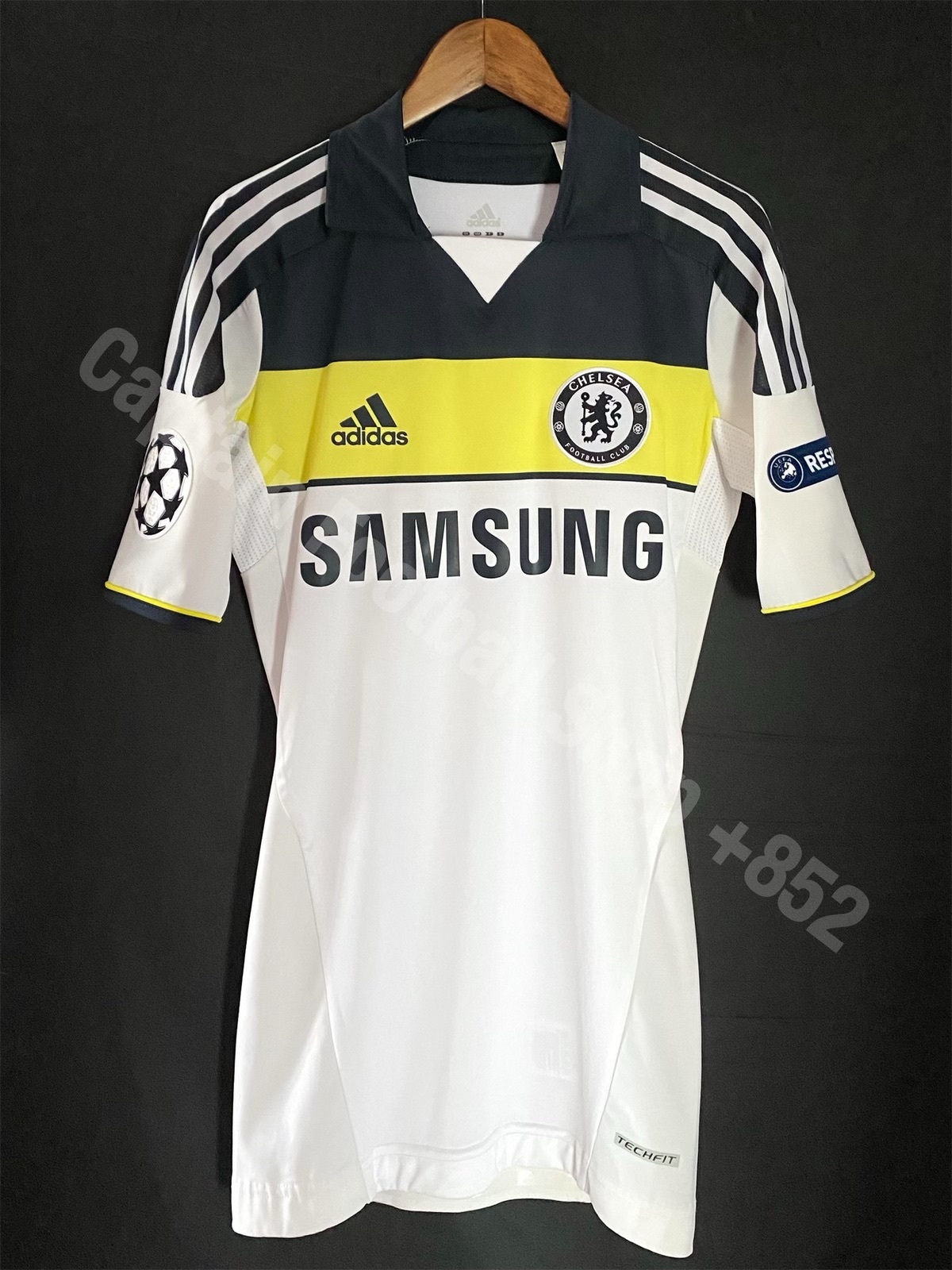 (Player Issue) Chelsea 2011-2012 Adidas Third Player Issue Shirt #8 LAMPARD