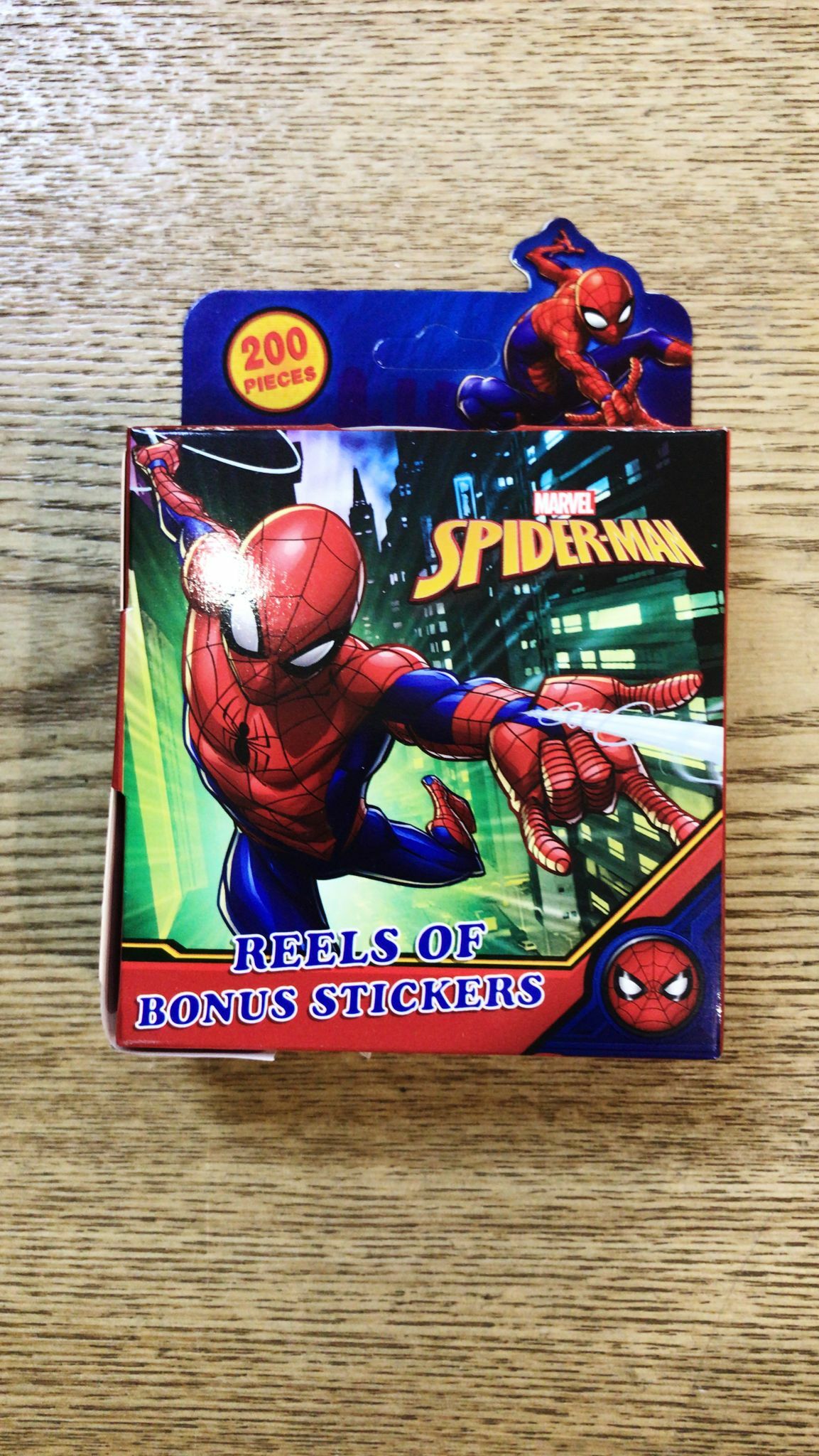 蜘蛛俠 獎勵貼紙