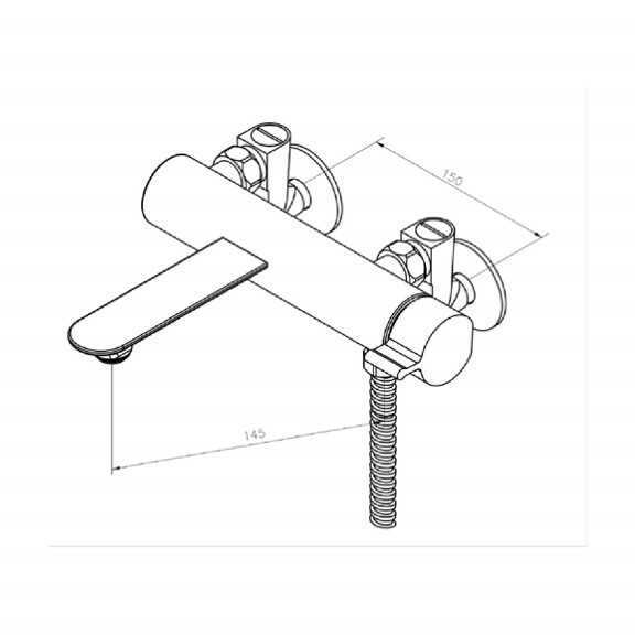 日日商 龍頭系列 沐浴龍頭 EA-320-C