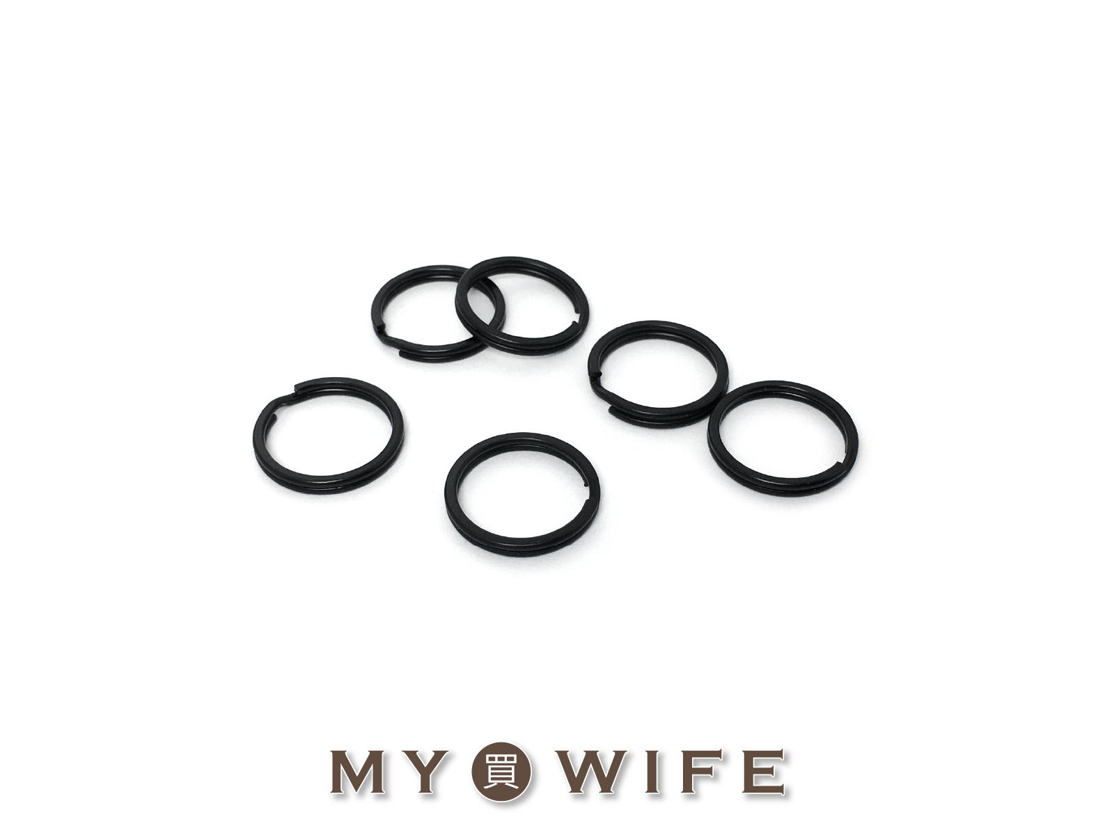 消光黑平面鑰匙圈_鑰匙圈/吊飾_4規格【XC-SKB2-20/XC-SKB2-25/XC-SKB2-28/XC-SKB2-30】