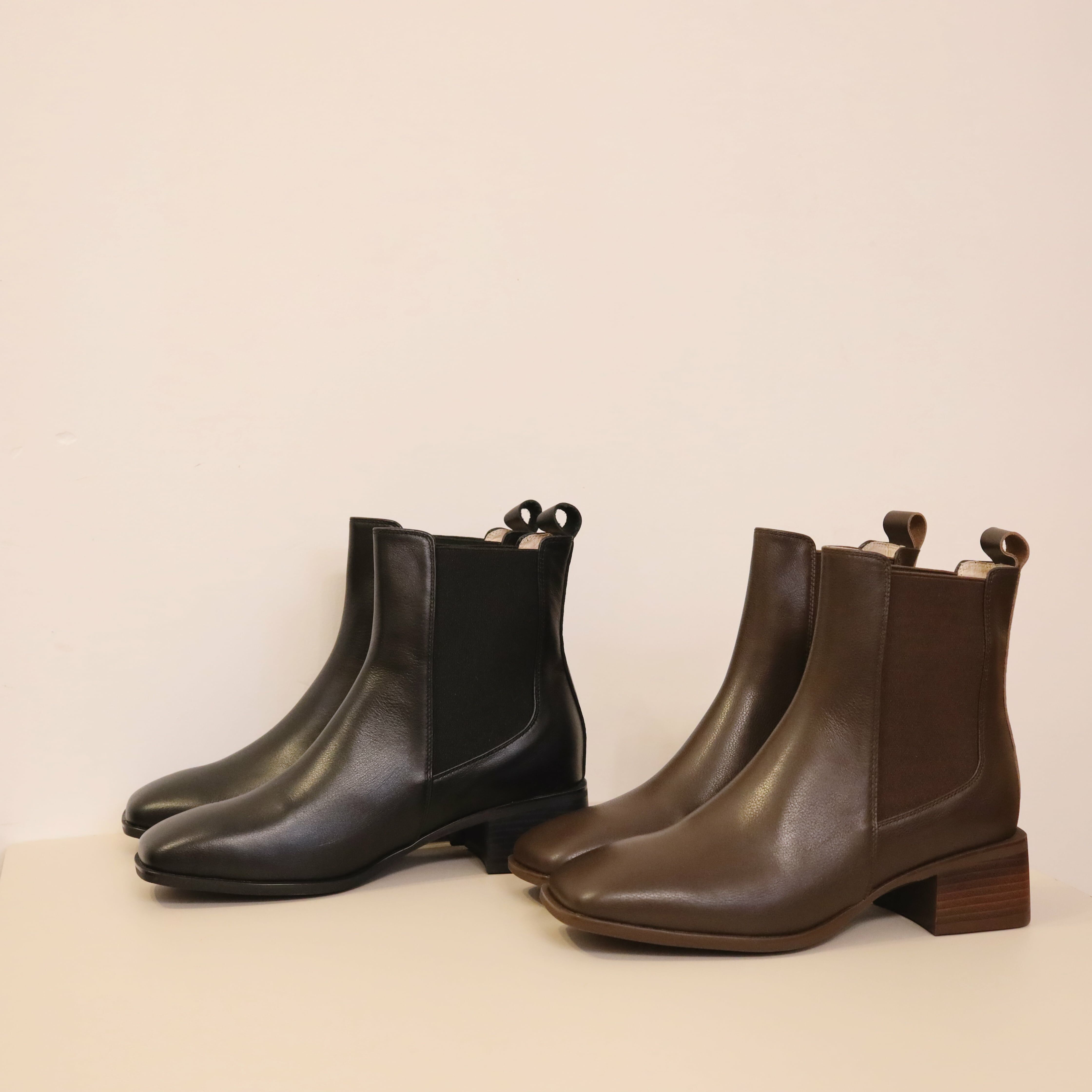 預訂  AW1136 Riley Leather Chelsea Boots
