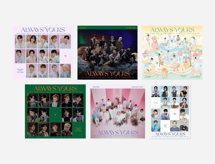 seventeen always yours 5形態セット 新品未開封 SEVENTEEN - ALWAYS YOURS[Limited Edition C] [2CD + Book