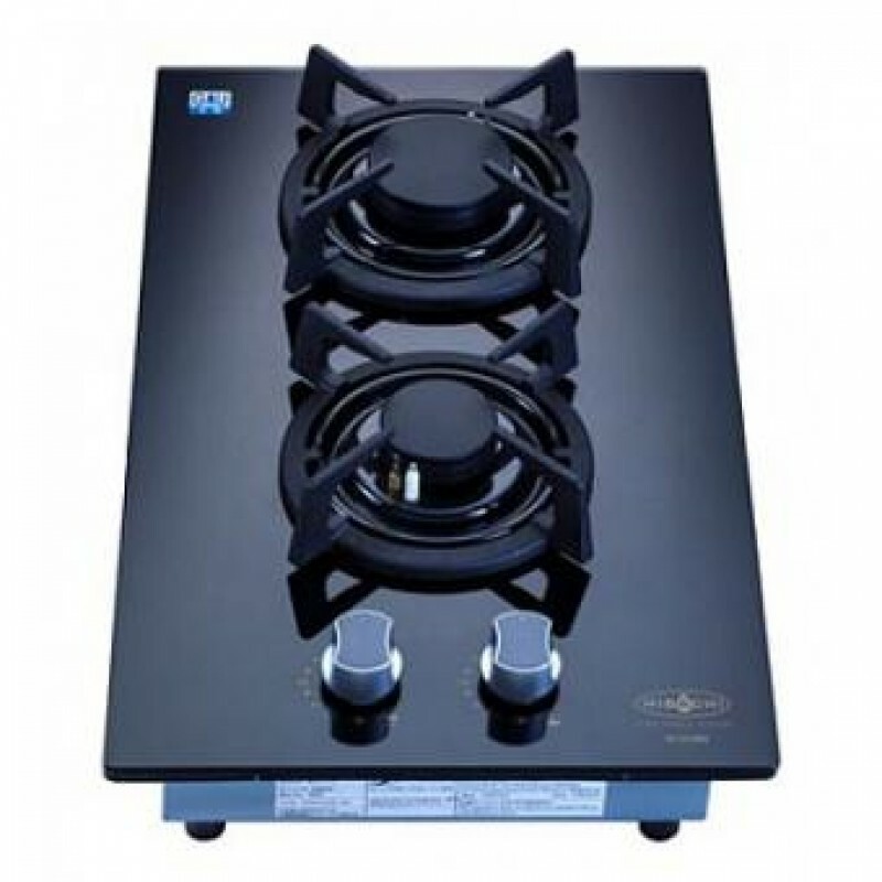 氣霸 Hibachi  HY-2316BSS‧座檯‧嵌入式‧雙頭煮食爐‧煤氣‧香港行貨,原廠1年保養‧