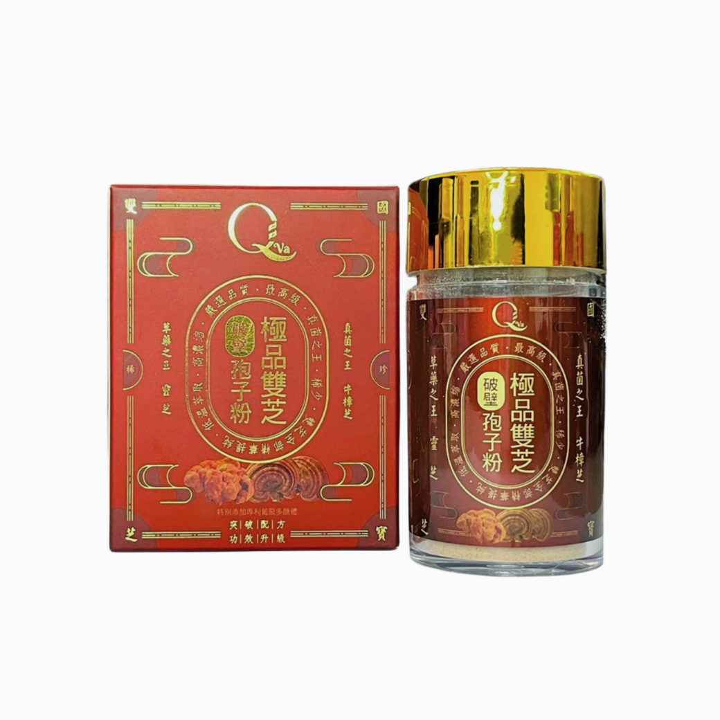 【QVA】極品雙芝破壁孢子粉 50g