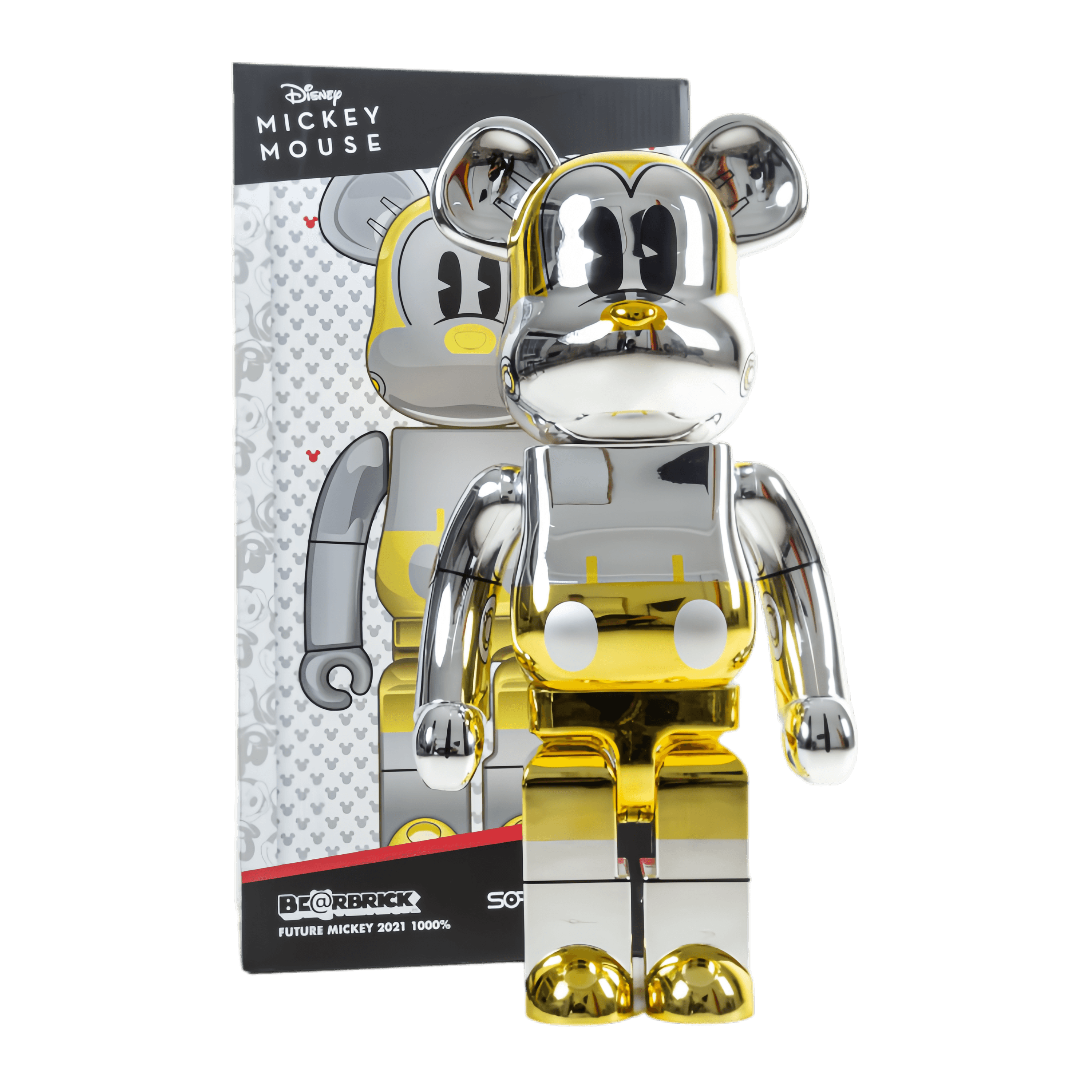 Bearbrick x Hajime Sorayama x Disney Future Mickey (2G