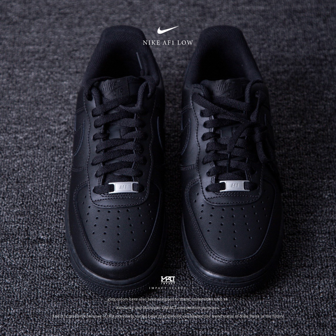 Nike Air Force 1 Low 黑武士 純黑 全黑 男款 女款 CW2288-001/DD8959-001