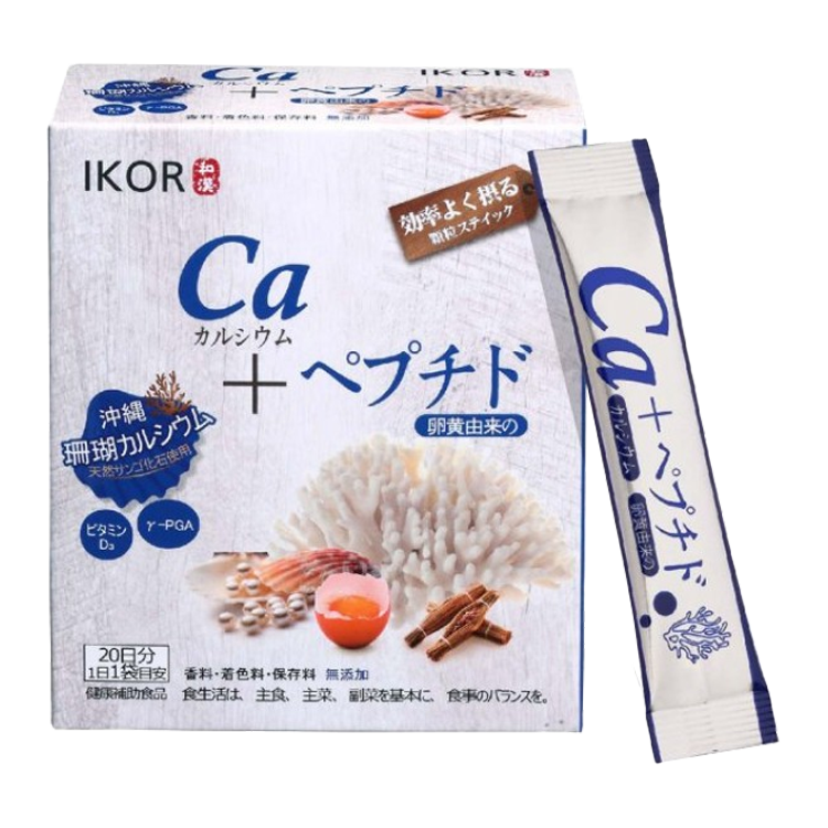 IKOR 和漢每日鈣活 顆粒食品 20袋/盒