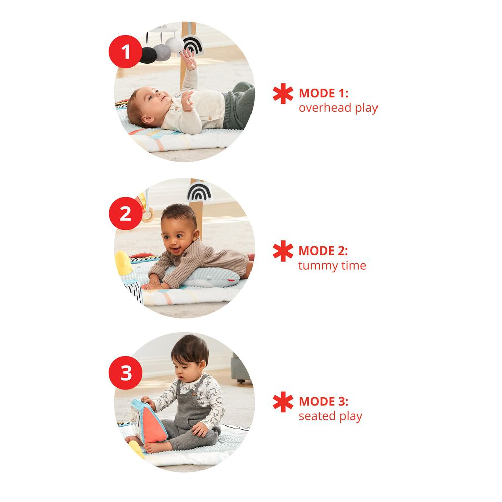 Skip Hop Discoverosity Montessori-Inspired Play Gym健身墊