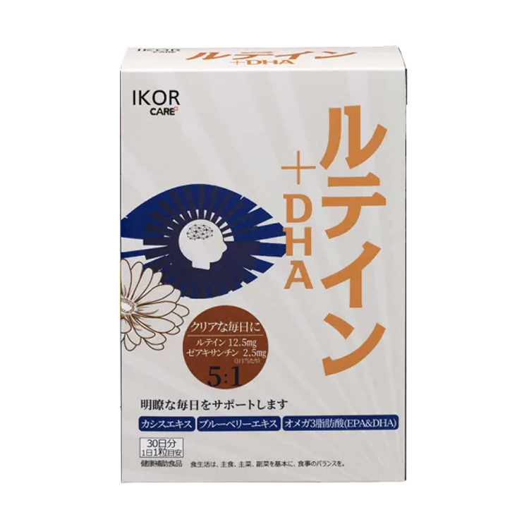 IKOR 知視嘉 葉黃素DHA 膠囊食品 30粒/盒