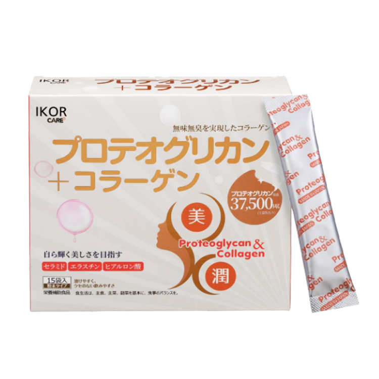IKOR 極美珂潤 膠原蛋白聚醣粉 15袋/盒