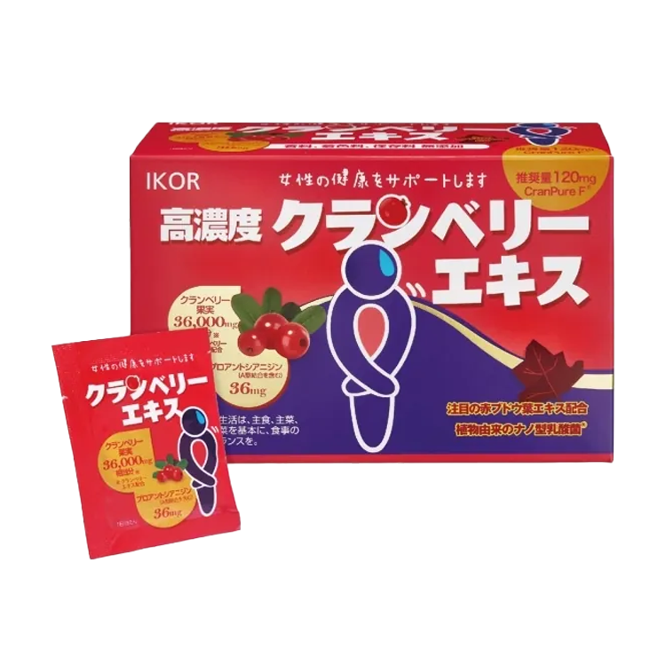 IKOR 私舒蔓 含蔓越莓益生菌 錠狀食品 15袋/盒