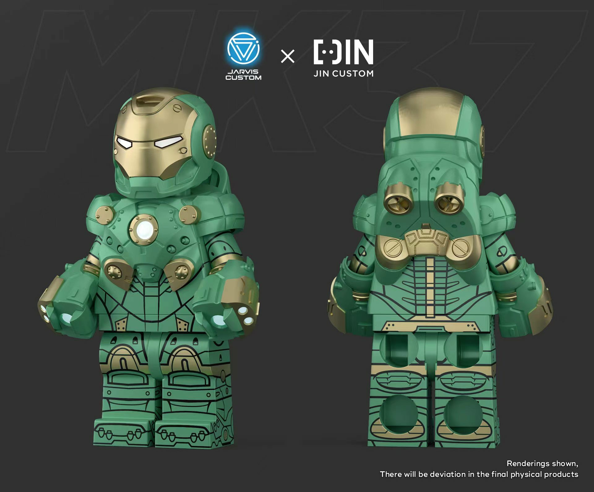 [Jin Custom][Preorder] Iron Man - MK37 [PADprinted]