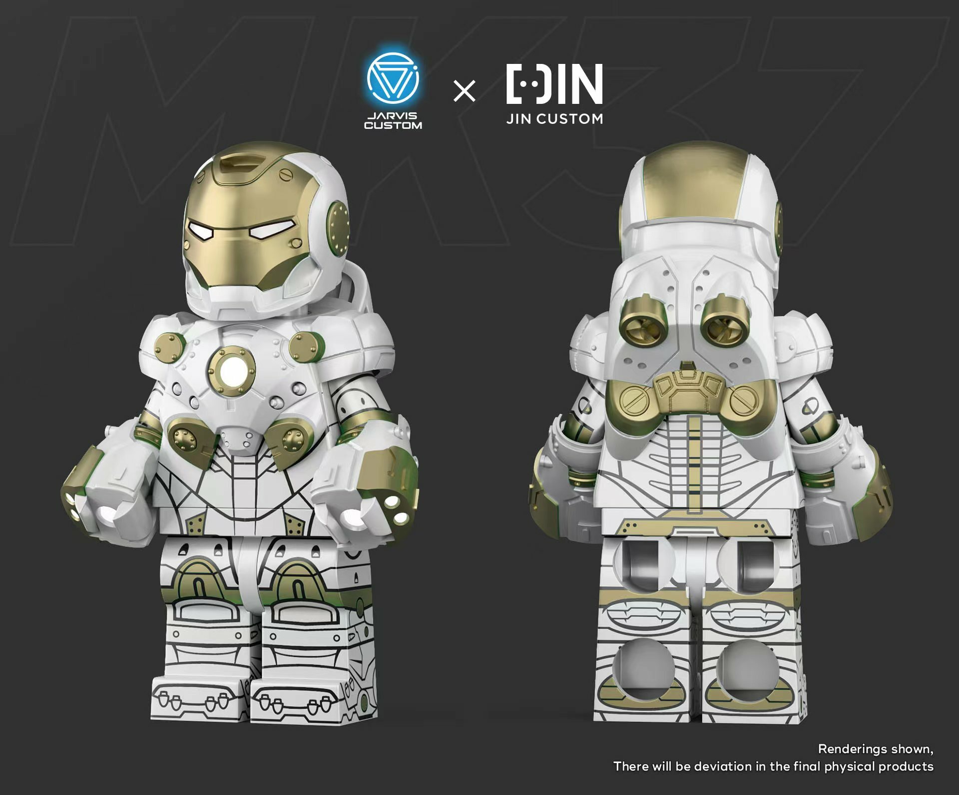 [Jin Custom][Preorder] Iron Man - MK37 [PADprinted]
