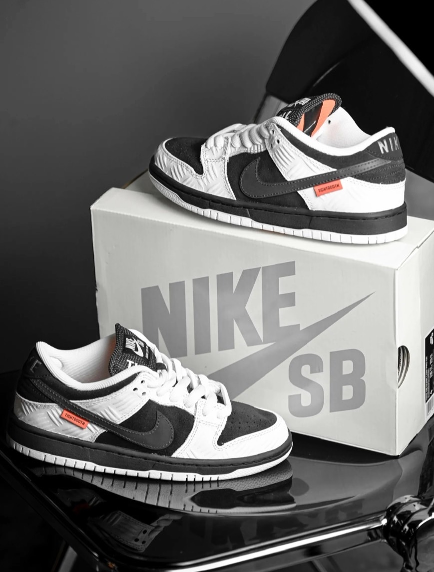 TIGHTBOOTH x Nike SB Dunk Low 聯名 黑白 滑板 休閒鞋 FD2629100