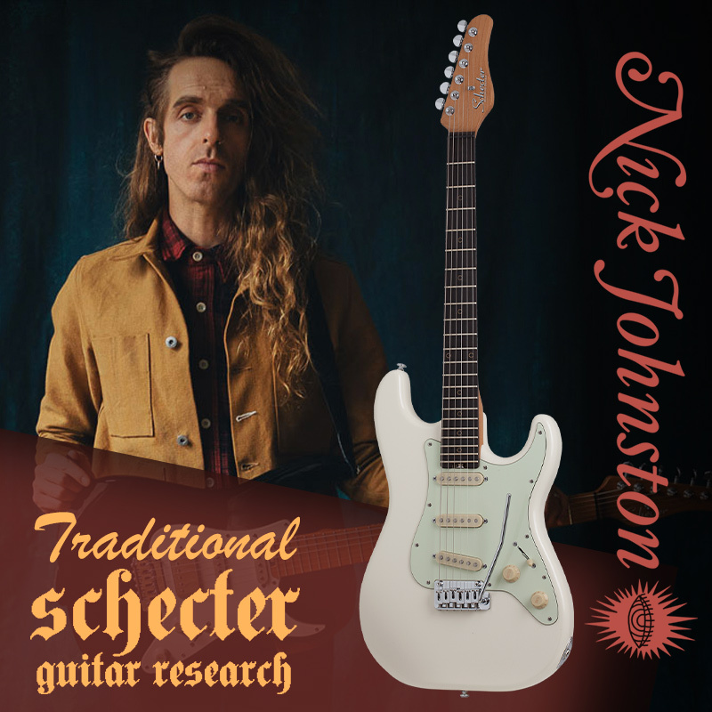 簽名款 Schecter Nick Johnston Traditional AS 電吉他