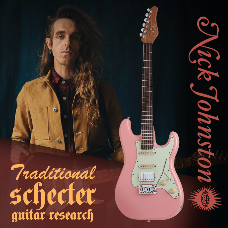 簽名款 Schecter Nick Johnston Traditional SSH AC 電吉他