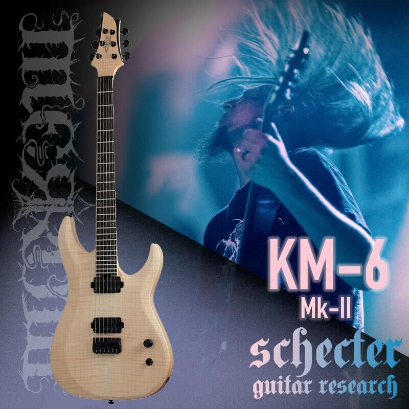 簽名款 Schecter Keith Merrow KM-6 Mk-II NATP 電吉他