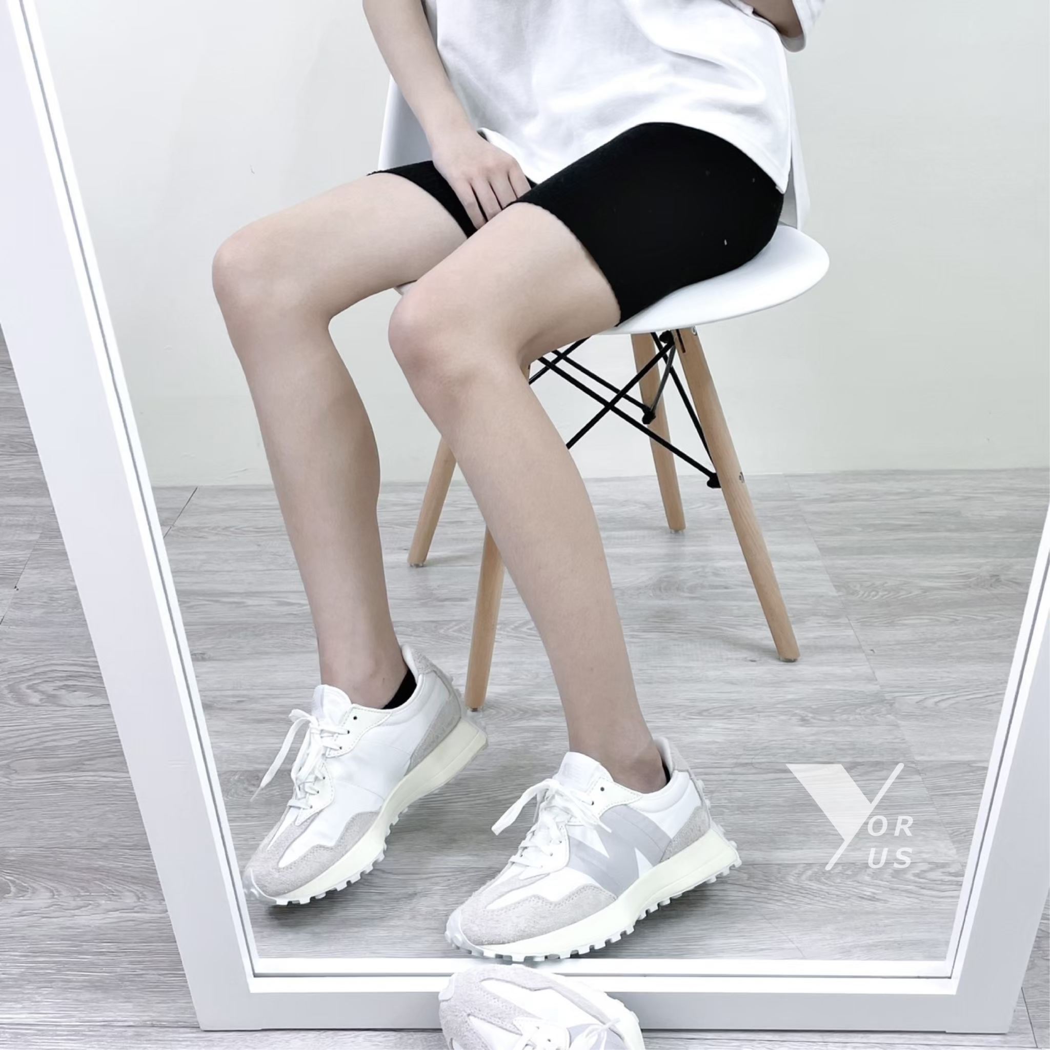 New Balance 327 白絲綢（WS327SFD）