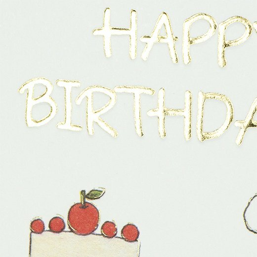 COCO醬＿蛋糕 迷你生日卡片 ｜ 日本 COCO and Wondrous Gang