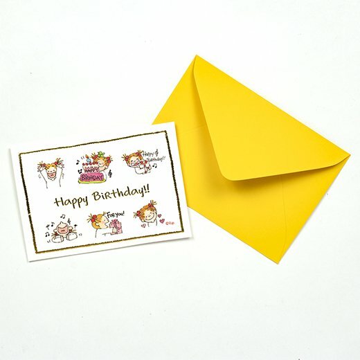 COCO醬＿生日快樂 迷你生日卡片 ｜ 日本 COCO and Wondrous Gang