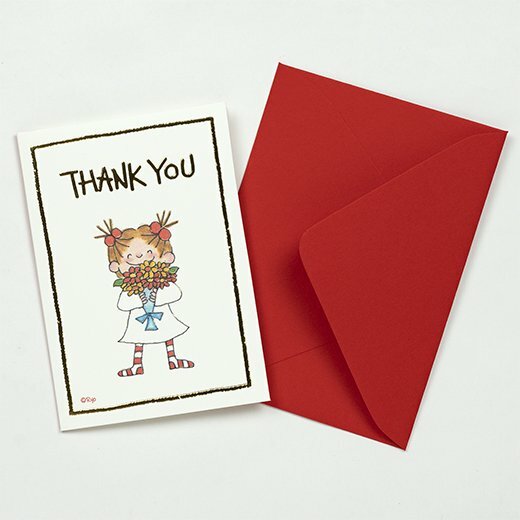 COCO醬＿花束 迷你感謝卡片 ｜ 日本 COCO and Wondrous Gang