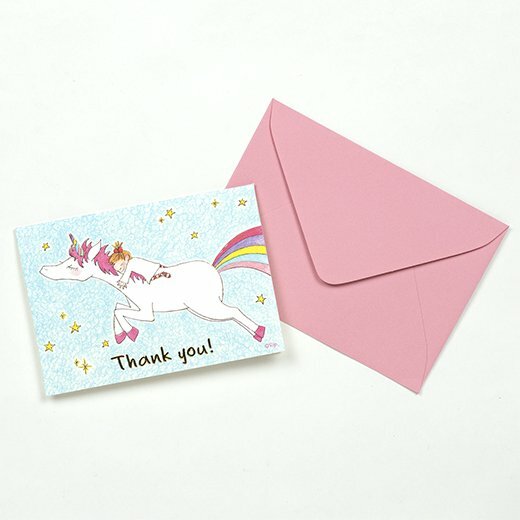 COCO醬＿獨角獸 迷你感謝卡片 ｜ 日本 COCO and Wondrous Gang