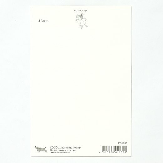 COCO醬_旗幟 明信片 ｜日本Greeting Life