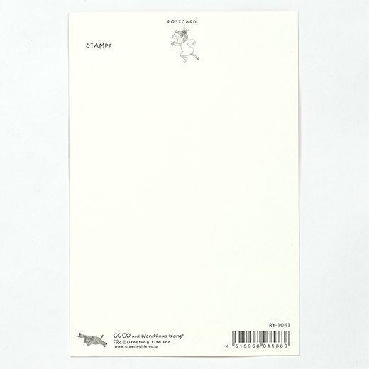 COCO醬_蛋糕店 明信片 ｜日本Greeting Life